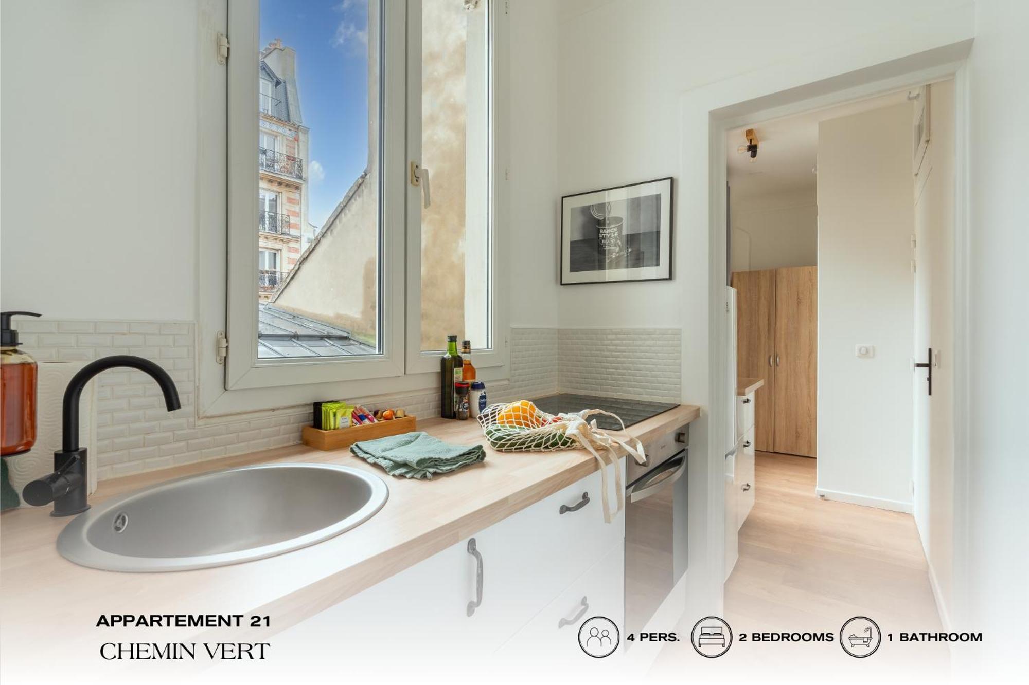 Beauquartier - Chemin Vert ปารีส ภายนอก รูปภาพ
